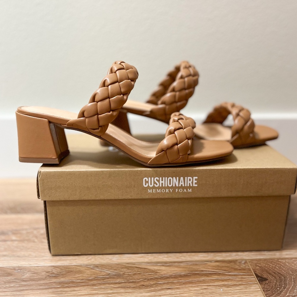 Women's Tan Braided Sandals
